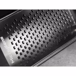 Microplane Kitchen Grater Coarse for Cheese, Carrot, Ginger, Coconut, Nuts and Horseradish with Stainless Steel Blade - Made in USA