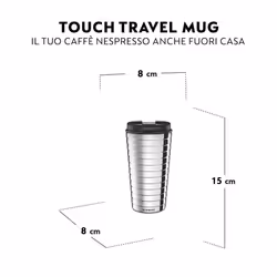 Nespresso Nomad Travel Mug, Travel Mug, Touch, 345 ml