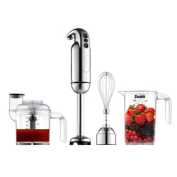 Dualit Hand Blender Set | Handheld Stick Blender With Chopping Bowl, Whisk & 1L Measuring Jug | 700W Polished With Turbo Speed | Perfect For Soup,