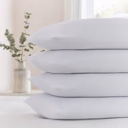 Silentnight Deluxe Ultrabounce Pillows 4 Pack ? Pack of 4 Medium Support Pillows for Back, Front and Side Sleepers with Deluxe Fibres Ensuring