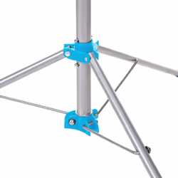 Minky Freestanding Portable Rotary Airer Washing Line for Indoor, Outdoor, or Camping Use, Silver