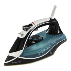 Russell Hobbs Supreme Steam Iron, Ceramic soleplate, Easy fill 350ml Water Tank, 155g Steam Shot, 60g Continuous steam, Self-clean, Anti calc &