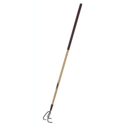 Spear & Jackson 4183NB Elements 3 Prong Cultivator, Brown wooden handle with bronze head