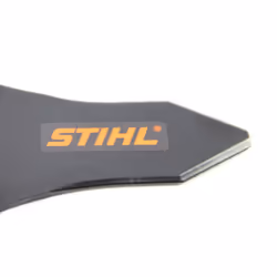 Stihl 41127134100 250 mm 3 brush knife steel blade with triple steel blade for thinning and removing hard, tangled grass, scrub and thorny bushes