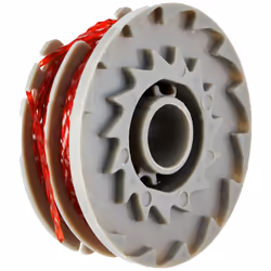 Flymo FLY021 Double Autofeed Spool and Line for Grass Trimmers - 599431790, Red