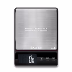 Salter Blumenthal Precision by Salter 1140A HBBKDR Digital Kitchen Scales - Premium Compact Baking/Cooking Scale, For Weighin ...