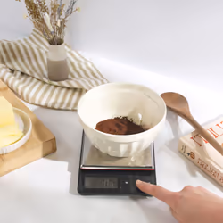 Salter Blumenthal Precision by Salter 1140A HBBKDR Digital Kitchen Scales - Premium Compact Baking/Cooking Scale, For Weighing Food/Coffee and Liquid,