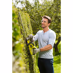 Ryobi OHT1845 18V ONE+ Cordless 45cm Hedge Trimmer (Body Only), Battery Powered, Green , Black