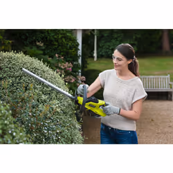Ryobi OHT1845 18V ONE+ Cordless 45cm Hedge Trimmer (Body Only), Battery Powered, Green , Black