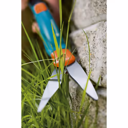 Gardena Comfort Grass Shears, rotatably: Lawn Trimmer 360 ? rotatable Cutting ambidextrous, Serrated for Precise Cutting, Non-Stick Coating, Comfort