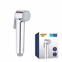 GROHE Vitalio Trigger Spray 30 - Hand Shower with Trigger Control (Easy Clean Anti-Limescale System, Universal Mounting Syste ...
