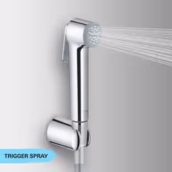 GROHE Vitalio Trigger Spray 30 - Hand Shower with Trigger Control (Easy Clean Anti-Limescale System, Universal Mounting System, Min. Recommended