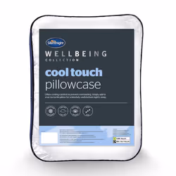 Silentnight Cool Touch Pillowcase - Best Cooling Temperature Control Pillow Cover Case For Hot Flashes Warm Sleepers Stay Coo ...