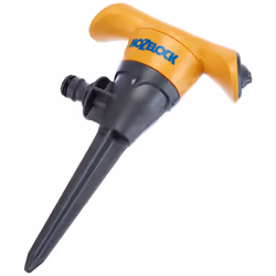 HOZELOCK - Sprinkler Rotating 177 m? : Spike-mounted Spray Sprinkler for Medium-sized Surfaces (? 15m), Ideal for Lawns and E ...