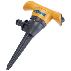 HOZELOCK - Sprinkler Rotating 177 m? : Spike-mounted Spray Sprinkler for Medium-sized Surfaces (? 15m), Ideal for Lawns and Established Plants, 8