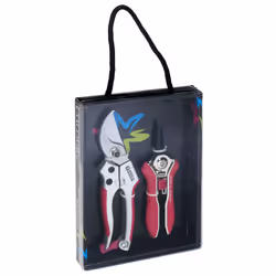 Spear & Jackson CUTTINGSET9P Colours Pink Bypass Secateurs and Snips Set