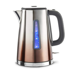Russell Hobbs Eclipse Stainless Steel & Copper Sunset Ombre 1.7L Electric Cordless Kettle (Quiet & Fast Boil 3KW, Removable washable anti-scale