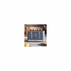 Russell Hobbs Inspire 4 Slice Toaster (Extra wide slots, High lift feature, 6 Browning levels, Frozen/Cancel/Reheat function with Blue LED