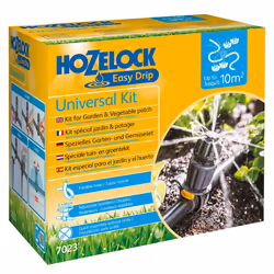 HOZELOCK - Universal Irrigation Kit : Ideal for Watering Borders, Flowerbeds and Vegetable Gardens, Easydrip Universal Drippe ...