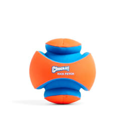 Chuckit! Kick Fetch Increased Visibility Dog Toy Throw or Kick Toy for Dogs, Large, 20 cm