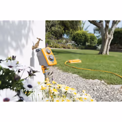 HOZELOCK - Drip Irrigation Kit 25 Pots : Ideal for Pots, Window Boxes and Vegetable Gardens, Easy to Use, Supplied with 25m of Hose and a Timer for