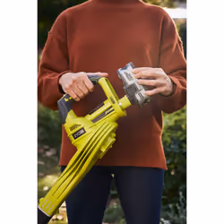 Ryobi OBL1820S ONE+ Cordless Blower, Air Speed (Zero Tool), 245 km/h, 18 V, Hyper Green and Grey