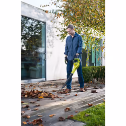 Ryobi OBL1820S ONE+ Cordless Blower, Air Speed (Zero Tool), 245 km/h, 18 V, Hyper Green and Grey