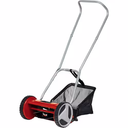 Einhell GC-HM 300 Hand Push Lawnmower -- Manual Lawn-Mower With 30cm Cutting Width, 16L Grass Box, 4 Cutting Height Levels -- ...