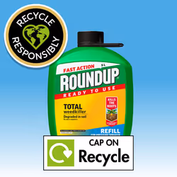 Roundup Fast Action Total Weedkiller, 5 Litre Refill