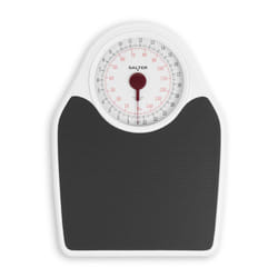 Salter 145 BKDR Doctor Style Bathroom Scale - Mechanical Weighing Scales For Body Weight, Easy Read Dial & Rotating Pointer, Large Platform With
