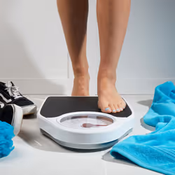 Salter 145 BKDR Doctor Style Bathroom Scale - Mechanical Weighing Scales For Body Weight, Easy Read Dial & Rotating Pointer, Large Platform With
