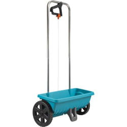 Gardena Spreader L: Universal Spreader for Delivering Fertiliser, Seeds and Salt, 45 cm Spreading Width, for About 400 m sq of Lawn Area, 12.5 Litre