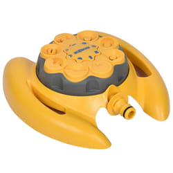 HOZELOCK - Sprinkler Rotating 79 m? : Small-area Base-mounted Spray Sprinkler (? 10m), Ideal for Small Gardens: 8 Spray Patterns [2515P0000]