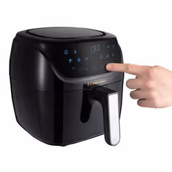 Russell Hobbs 4L Rapid Digital Air Fryer [7 Cooking Functions |10 Programs] Energy Saving, Max temp 220?C, Easy clean, Touch screen, Use without oil,