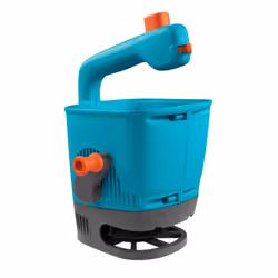 Gardena Hand-Held Spreader M: Spreader for simple distribution of fertiliser, seeds, and salt with a spreading width of 1-4 m ...