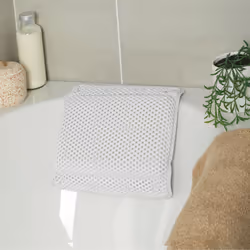 Beldray LA032715UFFEU7 Anti Bac Bath Pillow - Easy to Clean, Secure Suction Cups, Relaxing Cushioned Design, Stylish, Treated with Thiabendazole &