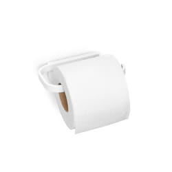 Brabantia - Mindset Toilet Roll Holder - Fits All Regular Roll Sizes - Wall-Mounted - Corrosion Resistant - Bathroom Accessory - Fixing Materials