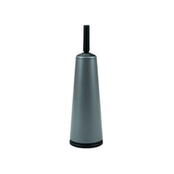 Brabantia Toilet Brush and Holder (Platinum) Corrosion Resistant, Easy Clean Bathroom Accessory Set, One Size, (477324)