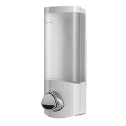 Croydex Wall Mounted Soap Dispenser - Eliminates Shower Clutter, Easy to Refill and Has a Pre-Measured Pump for Your Shower Gel, Shampoo and