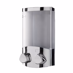 Croydex Wall Mounted Soap Dispenser - Eliminates Shower Clutter, Easy to Refill and Has a Pre-Measured Pump for Your Shower G ...