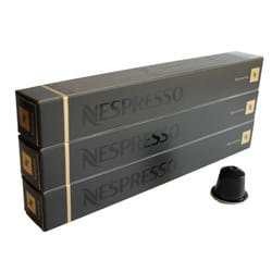 Nespresso Capsules Black Black - 30 x Ristretto - Original Nestle - Espresso Cafe - Assorte