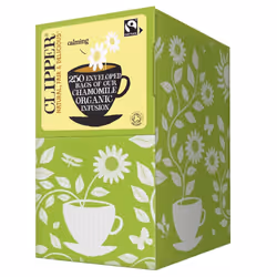 Clipper Organic Chamomile Tea Bags | 250 Individually Wrapped Infusion Teabag Sachets | Bulk Buy for Home & Catering | Caffei ...