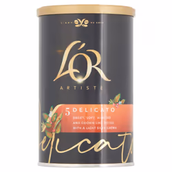 L?OR Artiste Delicato Instant Coffee Intensity 8 Tins, 6 x 95g