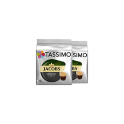 TASSIMO JACOBS "ESPRESSO" x 2 Pack (32 Pods)