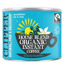 Clipper Organic Medium Roast Arabica Coffee | Instant Coffee | 500g Refill | Gourmet Coffee | Sustainable & Fairtrade Coffee by Clipper Teas |