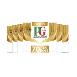 PG Tips Gold | Black Tea Bags Bulk | Indulgent, Velvety & Rich Black Tea | Perfect Flavour Release | 6 Packs | 420 Plant Based Biodegradable Teabags