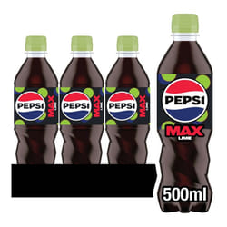 Pepsi Max Lime, 500ml (Pack of 12)