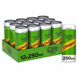 Schweppes Can Classic Mocktail 250 ml (Pack of 12)