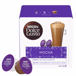 NESCAF? Dolce Gusto | Mocha | 16 capsules | 3 Packs | 48 Cups