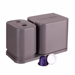 Dualit EcoPress? Duo Max Aluminium Coffee Capsule Recycling Tool - Compatible with Nespresso? & Dualit Capsules & Coffee Grou ...